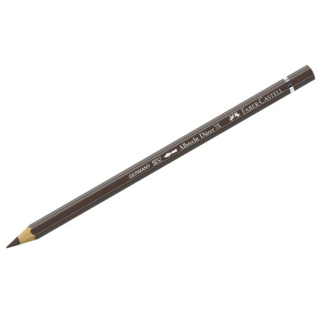 Професійний акварельний олівець Палена умбра Faber-Castell Albrecht Durer